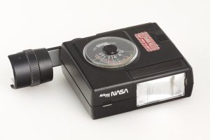 Nikon F3 SLR space camera HP “NASA” flat finder, 1985