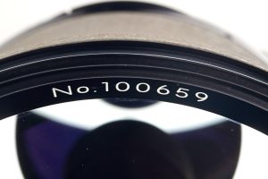 Nikon ƒ6.3/100cm SLR lens Reflex-Nikkor grey, 1959