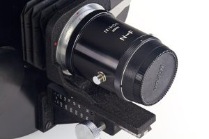 Nikon ƒ6.3/100cm SLR lens Reflex-Nikkor grey, 1959
