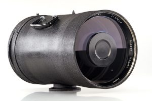 Nikon ƒ6.3/100cm RF lens Reflex-Nikkor black, 1959