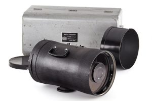 Nikon ƒ6.3/100cm RF lens Reflex-Nikkor black, 1959