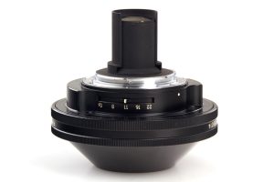 Nikon Fisheye-Nikkor lens 5.6/6mm 220°, 1970
