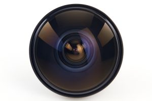 Nikon Fisheye-Nikkor lens 5.6/6mm 220°, 1970