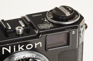 Nikon S2-E Black Paint rangefinder camera, 1957