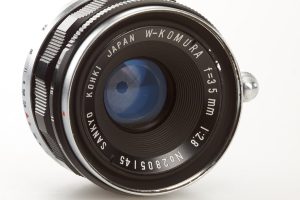 Sankyo Kohki W-Komura ƒ2,8/35mm M39 Leica mount RF wide-angle lens