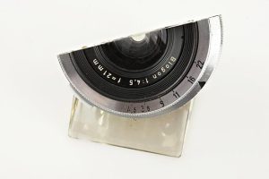 Zeiss Opton Biogon 4.5/21mm wide-angle lens Cutaway, 1952
