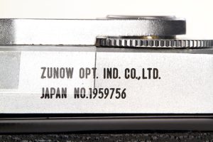 Zunow Optical Industry Camera, 1959