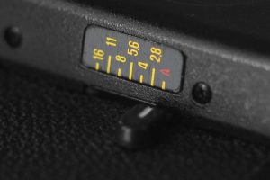 LOMO LC-A aperture