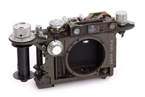 Leica IIIf Red Dial Cutaway shutter 1951