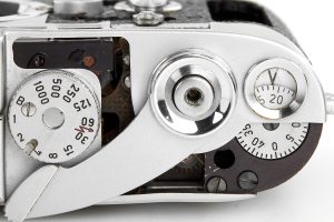 Leica M3 Prototype Cutaway shutter crank 1955
