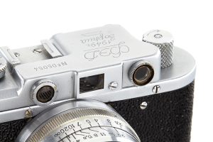 KMZ “Fed Zorki” rangefinder film camera, 1949 vf rf