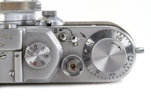 KMZ “Zorki-Zorki” 1951 bilingual Zorki Зоркий engraving winder