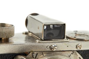 Leica 0-Series transitional prototype, 1921 viewfnder from the front