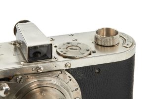 Leica 0-Series transitional prototype, 1921 vf and rewinder