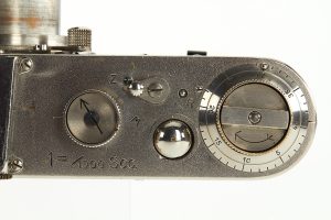 Leica 0-Series transitional prototype, 1921 winder and dials top