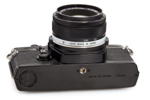 Olympus M1 black paint 1972 bottom