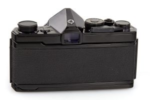 Olympus M1 black paint 1972 back