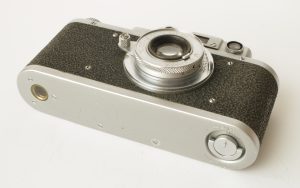 FED 1f 1949 collapsed lens view from bottom