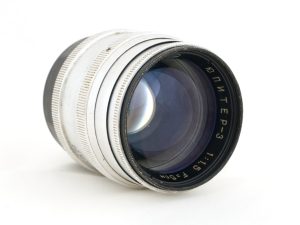 Jupiter 3 M39 lens made in 1959 by ZOMZ—Zagorsk Optical-Mechanical Plant