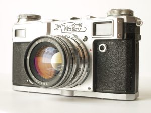 Kiev 4A 35mm film rangefinder camera 1970