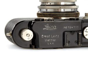 Leica III Tessar 8/28mm 1933 nameplate
