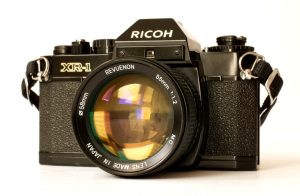 Ricoh XR-1 manual 35mm film SLR camera made in 1978