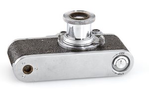 Fed Ic prototype rangeinder 35mm film camera bottom, 1938