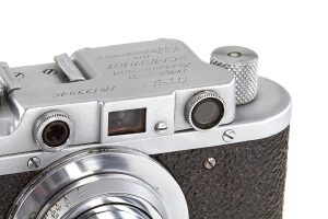 Fed Ic prototype rangeinder 35mm film camera vf rf detail, 1938