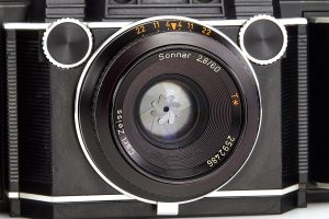 Zeiss Domnick Super 4x4 film camera prototype lens from 1973