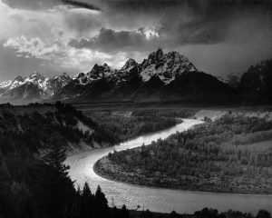 Ansel Adams Grand Tetons and the Snake River Grand Teton National Park Wyoming 1942