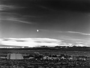 Ansel Adams Moonrise, Hernandez, New Mexico 1941 Sotheby’s
