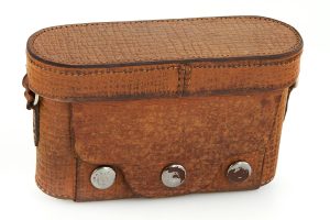Carl Zeiss Jena Contax Jena Ivory 35mm film rangefinder camera 1947 leather case back