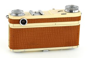 Carl Zeiss Jena Contax Jena Ivory 35mm film rangefinder camera 1947 back