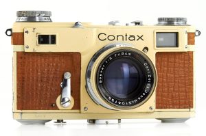 Carl Zeiss Jena Contax Jena Ivory 35mm film rangefinder camera 1947