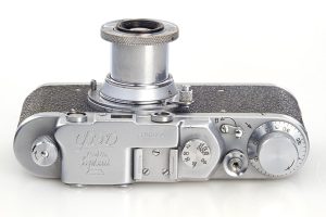 KMZ FED—Zorki film rangefinder camera 1948 02220 top view