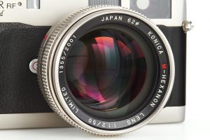 Konica Hexar RF Limited 35mm film rangefinder camera with M-Hexanon 1.2/50mm