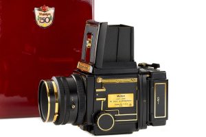 Mamiya RB67 Pro SD Gold Medium Format Film Camera 1990 with box