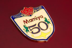 Mamiya RB67 Pro SD Gold Medium Format Film Camera SN 50261 1990 coat of arms