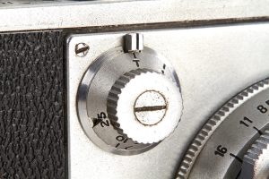 Minolta 35 I film rangefinder camera 1947 slow speeds dial