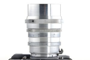 GOI Helios-40 1.5/8.5cm prototype rangefinder lens 1950 top