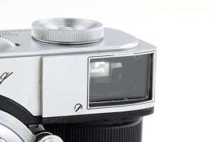 GOI Leningrad prototype 35mm film rangefinder camera 1948 vf front