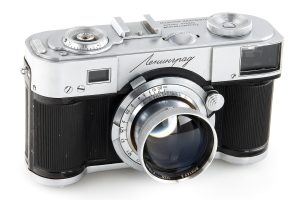GOI Leningrad prototype 35mm film rangefinder camera 1948