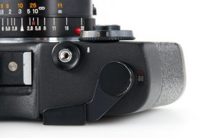 Leica CL “Snapshot” prototype 35mm film rangefinder camera 1970s winder