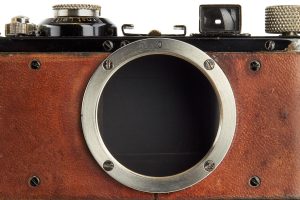 Leica I Mod. A “Calfskin” 35mm film rangefinder camera 1931 lens mount