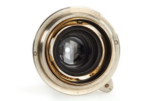 Leica I Mod. A “Calfskin” 35mm film rangefinder camera 1931 lens back