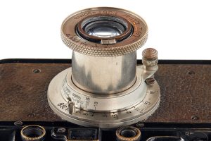 Leica II Mod. D 35mm film rangefinder camera “Swedish Army” 1934 lens top profile