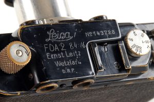 Leica II Mod. D 35mm film rangefinder camera “Swedish Army” 1934 nameplate
