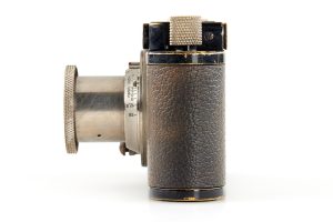 Leica II Mod. D 35mm film rangefinder camera “Swedish Army” 1934 left side