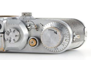 Leica III Mod. F Rangefinder Camera Cutaway 1935 winder top