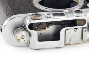 Leica III Mod. F Rangefinder Camera Cutaway 1935 vf rf top